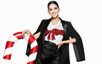Katy Perry, la musa navideña de H&M