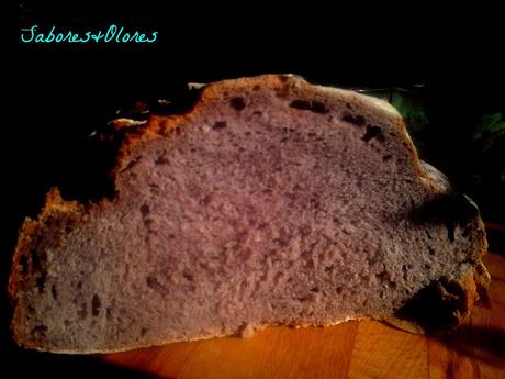 PAN CON HARINA DE MAIZ MORADO O AZUL