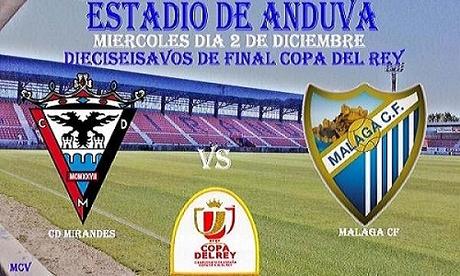 CD MIRANDES vs MALAGA CF