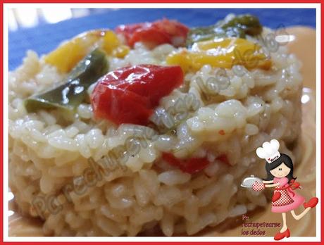 * Arroz a los tres pimientos (Olla GM-E) * Arroz a los tres pimientos (Olla GM-E)