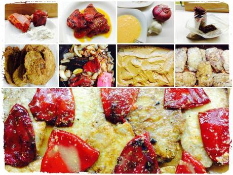 Lomo con pimientos del piquillo en salsa roja Lomo con pimientos del piquillo en salsa roja Elaboración _Fotor