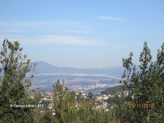 Gavá - Begues - St. Martí de Porres - St. Climent - Gavá.  29/11/2015