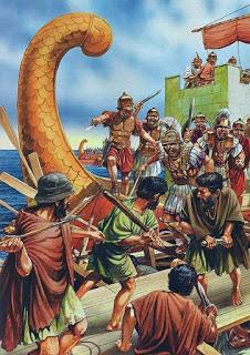 El secuestro de Julio César por los piratas