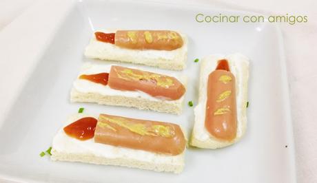 Canapés navideños Canapés navideños