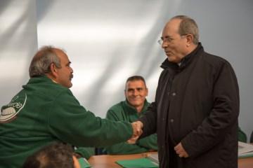 Quedan inaguradas las instalaciones de Bioalverde S.L., la nueva empresa de inserción de Cáritas Sevilla Inauguración Bioalverde-1