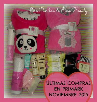 Últimas compras en PRIMARK Noviembre 2015. Últimas compras en PRIMARK Noviembre 2015.