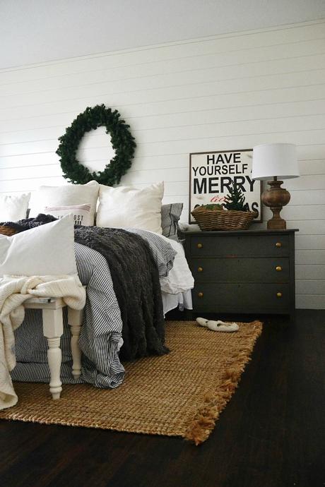 Una idea de 10 para decorar el dormitorio en navidad sin gastar demasiado!