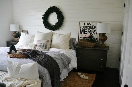 Una idea de 10 para decorar el dormitorio en navidad sin gastar demasiado!