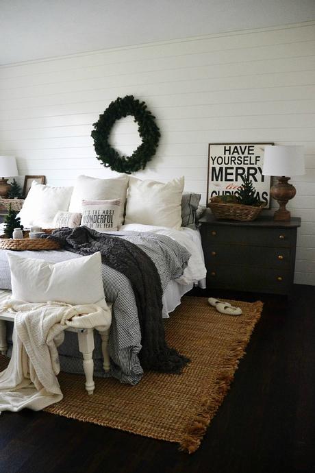 Una idea de 10 para decorar el dormitorio en navidad sin gastar demasiado!