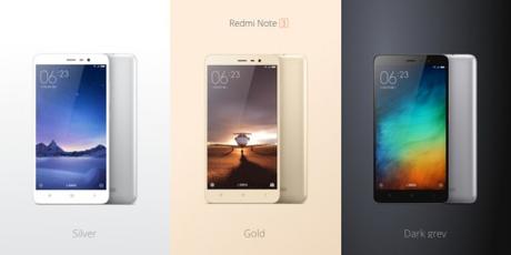 Xiaomi RedMi Note 3