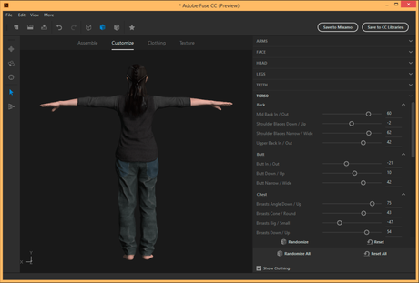 Adobe Fuse personajes en 3D en dos minutos. Adobe Fuse personajes en 3D en dos minutos.