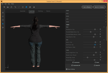 Adobe Fuse personajes en 3D en dos minutos. Adobe Fuse personajes en 3D en dos minutos.