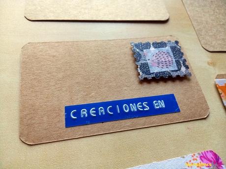 DIY 5 tarjetas de visita handmade DIY 5 tarjetas de visita handmade