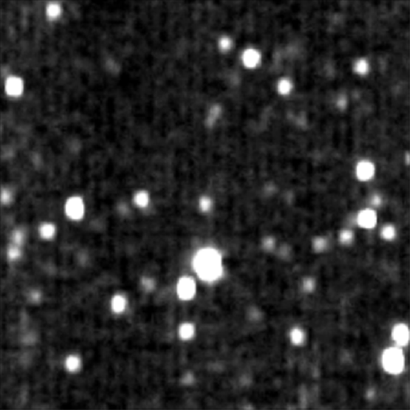 La sonda New Horizons toma las imágenes más cercanas de un objeto del cinturón de Kuiper Secuencia de fotografías tomadas a 280 millones de kilómetros por la New Horizons del objeto 1994 JR1