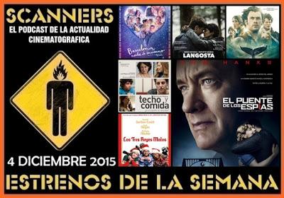 Estrenos de la Semana 4 de Diciembre de 2015 por el Podcast Scanners Estrenos de la Semana 4 de Diciembre de 2015 por el Podcast Scanners