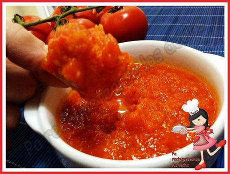 * Tomates fritos caseros (thermomix)