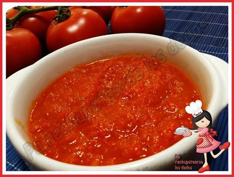 * Tomates fritos caseros (thermomix)