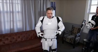 Star Wars: Mark Hamill se disfrazó de 