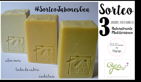 Sorteo 3 Jabones artesanales en Instagram