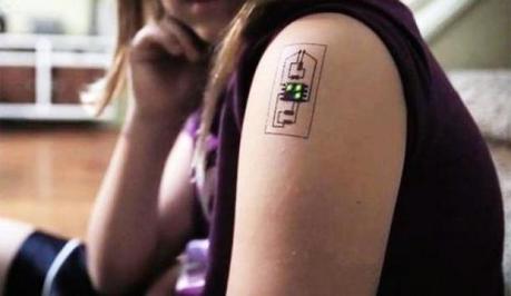 Tech tats, tatuajes electrónicos con fines médicos y deportivos
