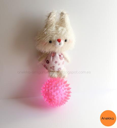 Mohair plush toy Dolls and Miniatures anekka handmade