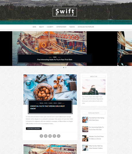 Plantillas blogger gratuitas con un diseño increíble Plantillas blogger gratuitas con un diseño increíble