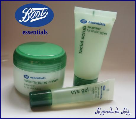 BOOTS Essentials, línea pepino BOOTS Essentials, línea pepino