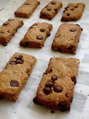 COOKIES DE AVENA Y CHOCOLATE