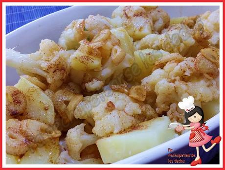 * Ajada de coliflor y patatas (Olla GM-E y tradicional) * Ajada de coliflor y patatas (Olla GM-E y tradicional)