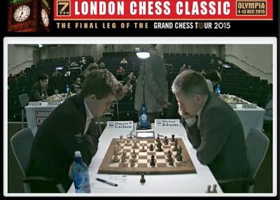 Magnus Carlsen en el “7th London Chess Classic 2015” (IV)