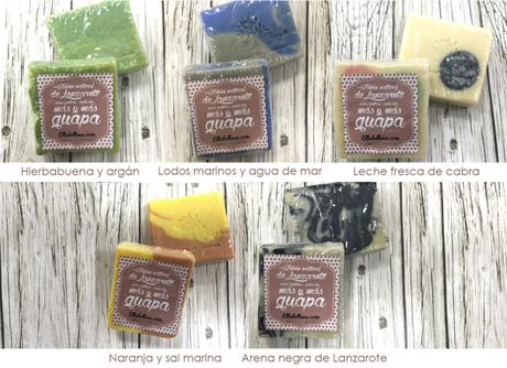 EDICIÓN ESPECIAL JABONES NATURALES DE LANZAROTE DE MAMÁ PEPA PARA ELLA LO LLEVA venta jabones mama pepa lanzarote ella lo lleva