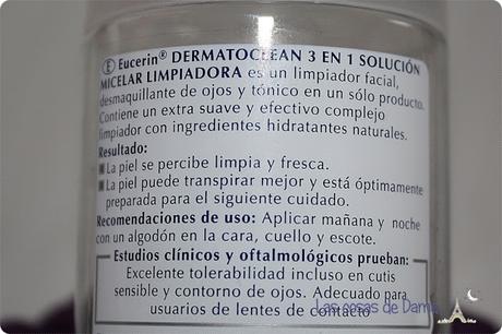 Eucerin DermatoClean, solución micelar 3 en 1 Eucerin DermatoClean, solución micelar 3 en 1