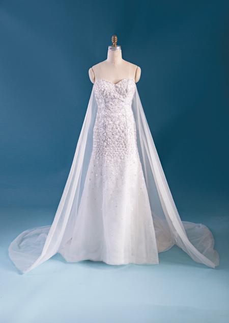 Novias como Princesas Disney, colección 2015 Modelo Elsa Disney Bridal