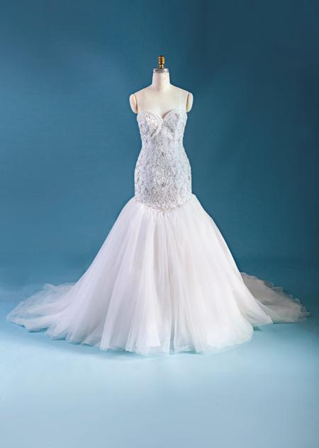 Novias como Princesas Disney, colección 2015 Modelo Ariel Disney Bridal