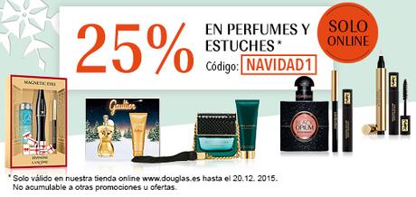 Douglas: 25% Descuento en Perfumes y Estuches