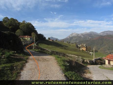 Circular Coañana Saleras: Pista de Villamarcel a Coañana Circular Coañana Saleras: Pista de Villamarcel a Coañana
