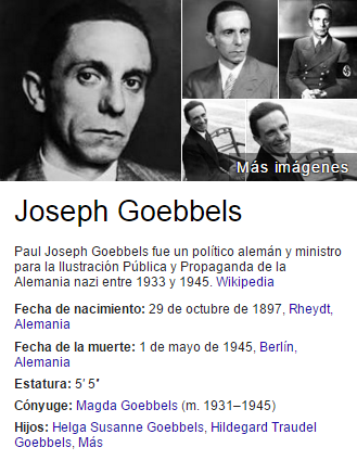 Los principios de la propaganda – Joseph Goebbels