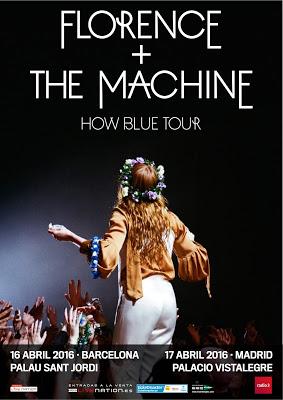 Florence and The Machine en Barcelona y Madrid en abril de 2016