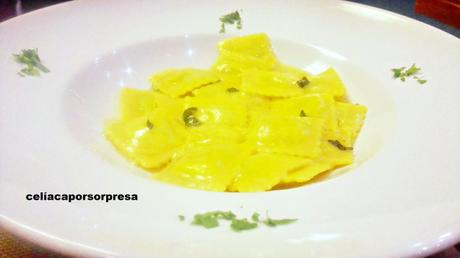 RESTAURANTE FLAVIA EN MADRID, NUESTRA 2ª VISITA raviolis-flavia