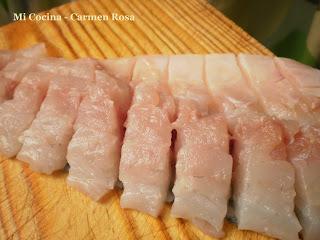 LUBINA FRITA A LA PIMIENTA (RECETA DEL GENIAL CHEF MALAGUEÑO DANI GARCIA) LUBINA FRITA A LA PIMIENTA (RECETA DEL GENIAL CHEF MALAGUEÑO DANI GARCIA)