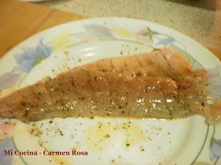 LUBINA FRITA A LA PIMIENTA (RECETA DEL GENIAL CHEF MALAGUEÑO DANI GARCIA) LUBINA FRITA A LA PIMIENTA (RECETA DEL GENIAL CHEF MALAGUEÑO DANI GARCIA)