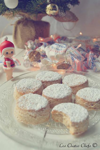 Mantecados nevados Mantecados nevados