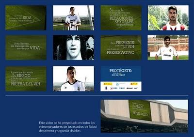 Futbolistas contra el Sida. Futbolistas contra el Sida.