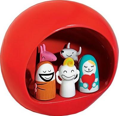 Decora con un Belén, aunque sea un Belén pequeño. portales de belen pequeños para decorar en navidad