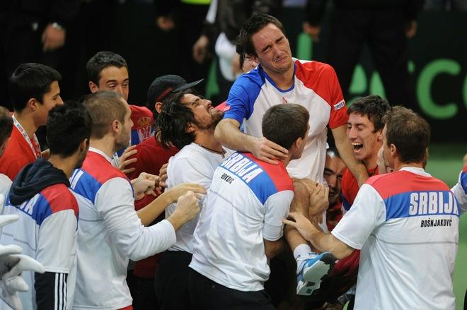 Copa Davis: Por Troicki, Serbia gritó campeón por primera vez