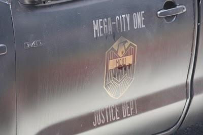 Fotos del set del remake de 'Jued Dredd' Fotos del set del remake de 'Jued Dredd'