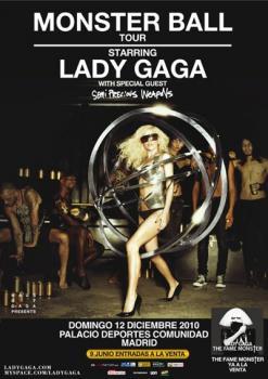 Lady Gaga el fenómeno fashionista y musical  llega a España.