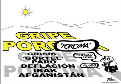 Funcionarios a casa: adiós a la crisis, llega la gripe A Funcionarios a casa: adiós a la crisis, llega la gripe A
