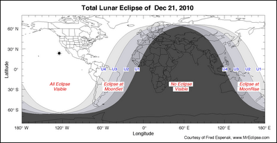 Eclipse de Luna. 21 diciembre 2010