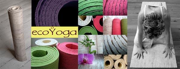 Yoga en Navidad EcoYoga Deep PURPLE Yoga Mat - SPECIAL OFFER PRICE !